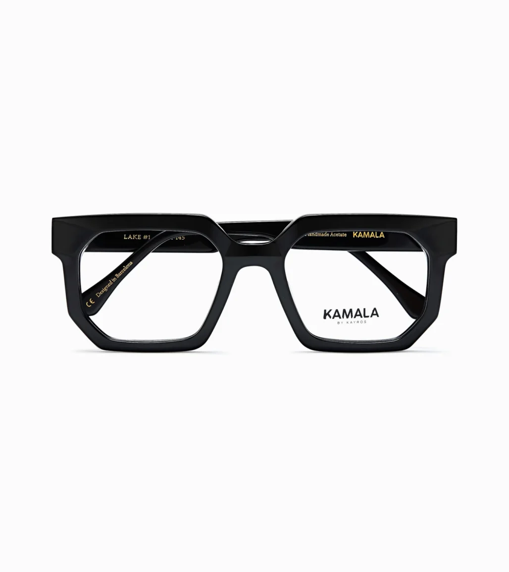 Gafas Kamala LAKE BLACK en vista frontal