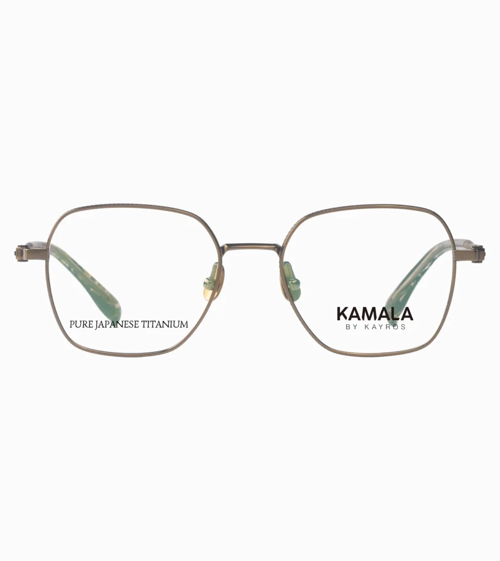 Gafas Kamala MERA GOLD en vista frontal