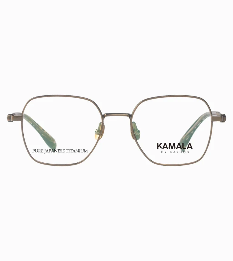 Gafas Kamala MERA GOLD en vista frontal