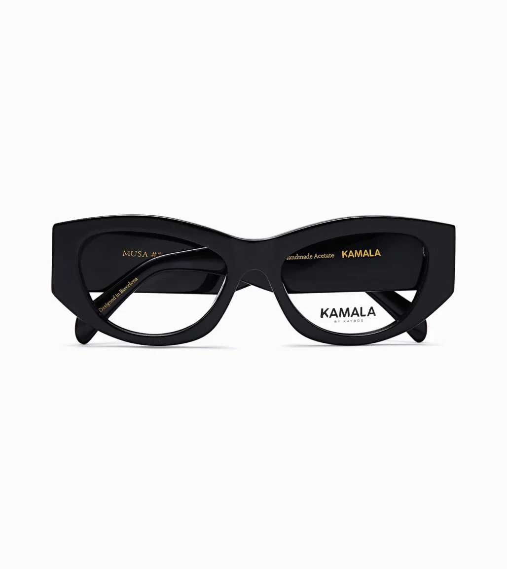 Gafas Kamala MUSA BLACK en vista frontal