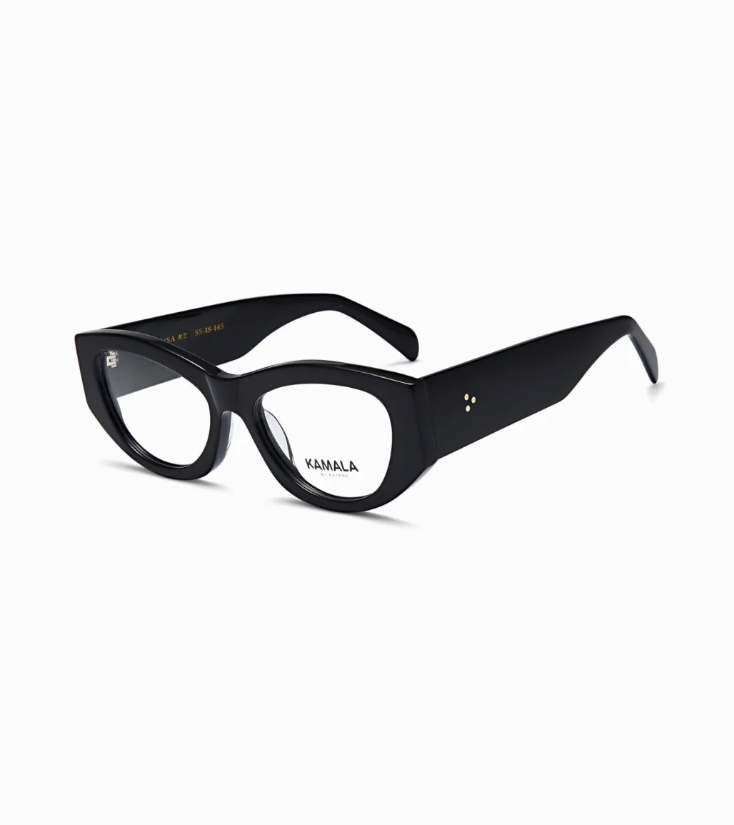 Gafas Kamala MUSA BLACK en vista perspectiva