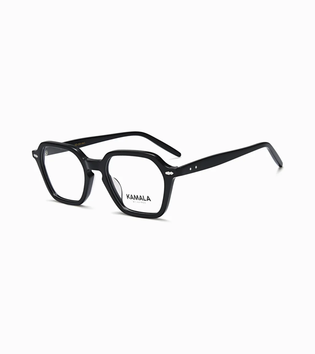 Gafas Kamala PAUSA BLACK en vista perspectiva