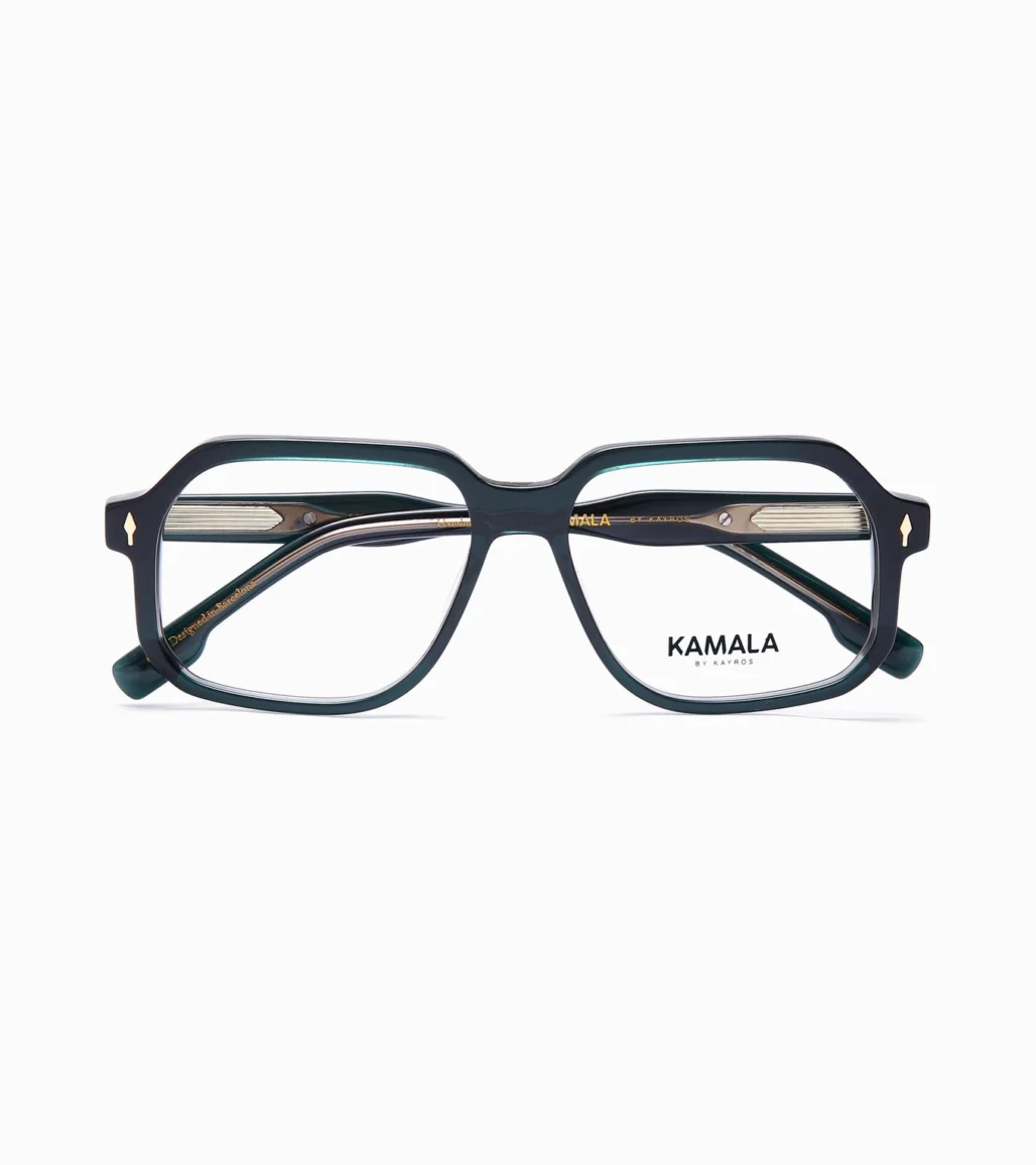 Gafas Kamala RUMI GREEN en vista frontal