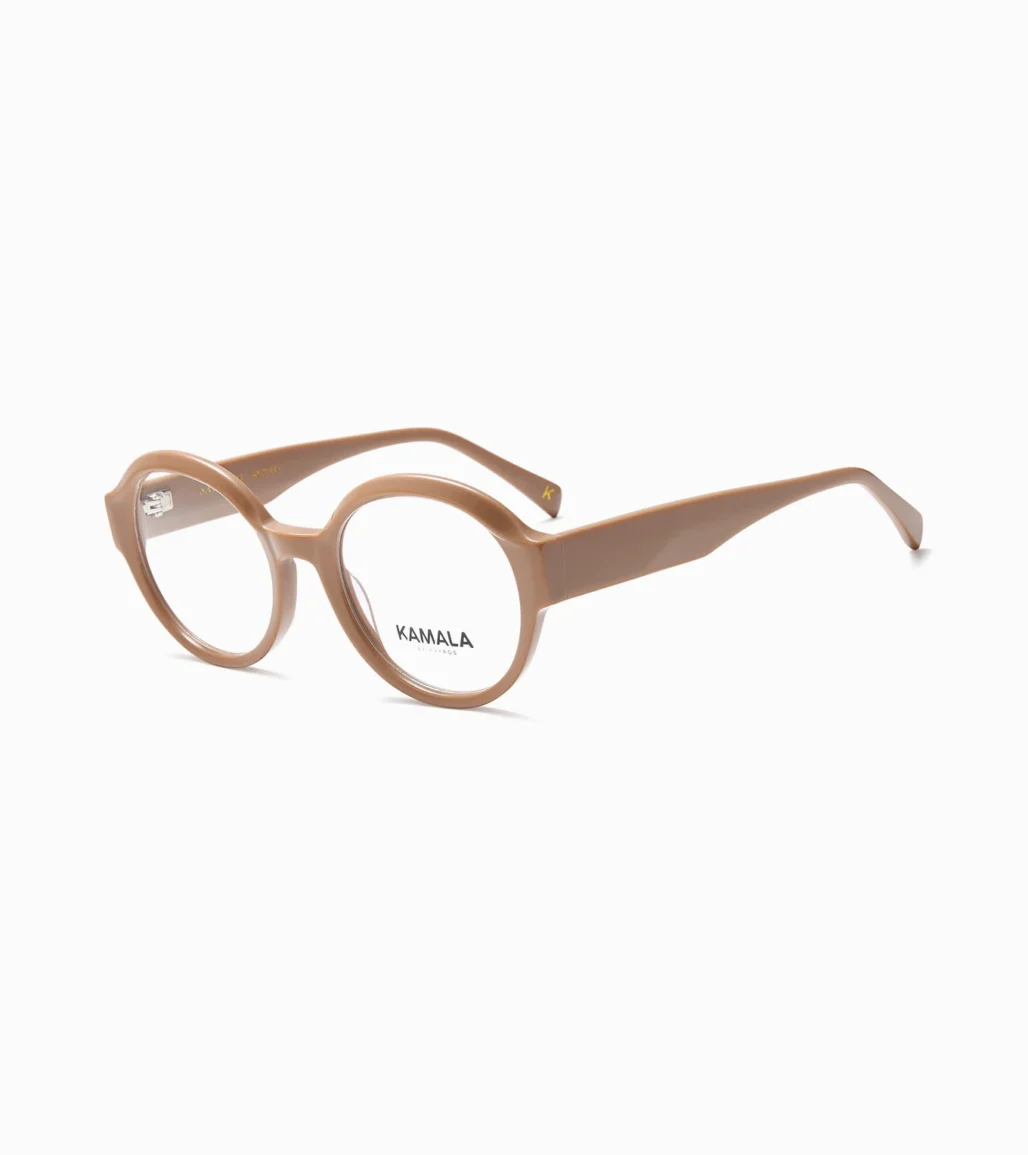 Gafas Kamala SAIRA CREAM en vista perspectiva