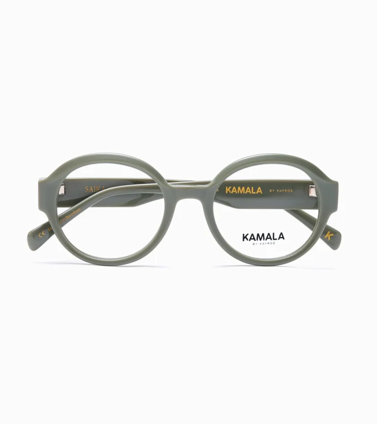 Gafas Kamala SAIRA GREEN en vista frontal