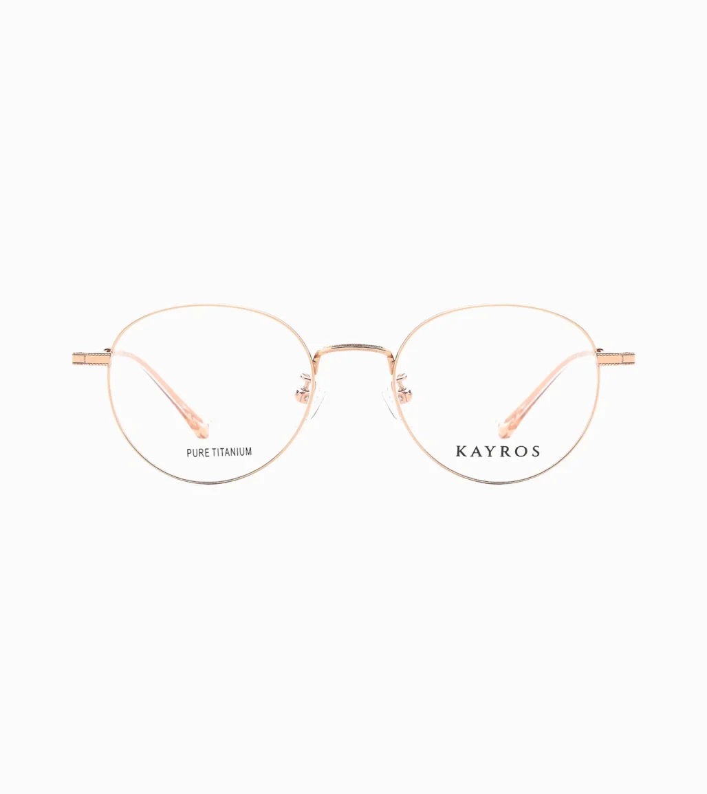 Gafas Kamala VERONIQUE GOLD en vista frontal