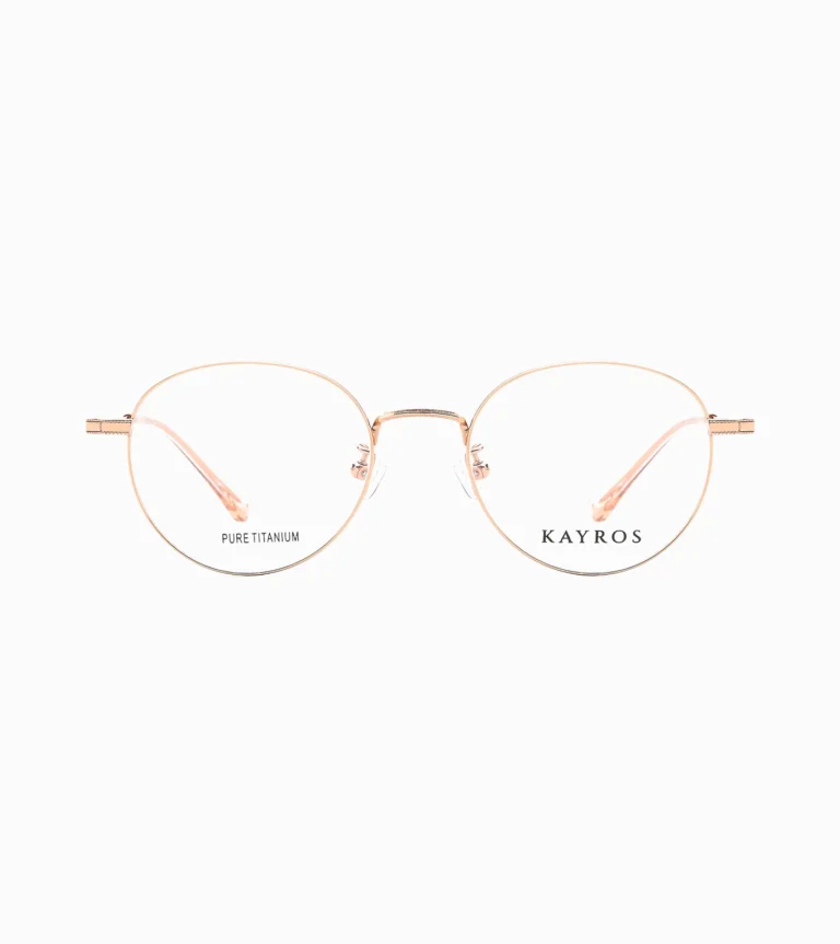 Gafas Kamala VERONIQUE GOLD en vista frontal