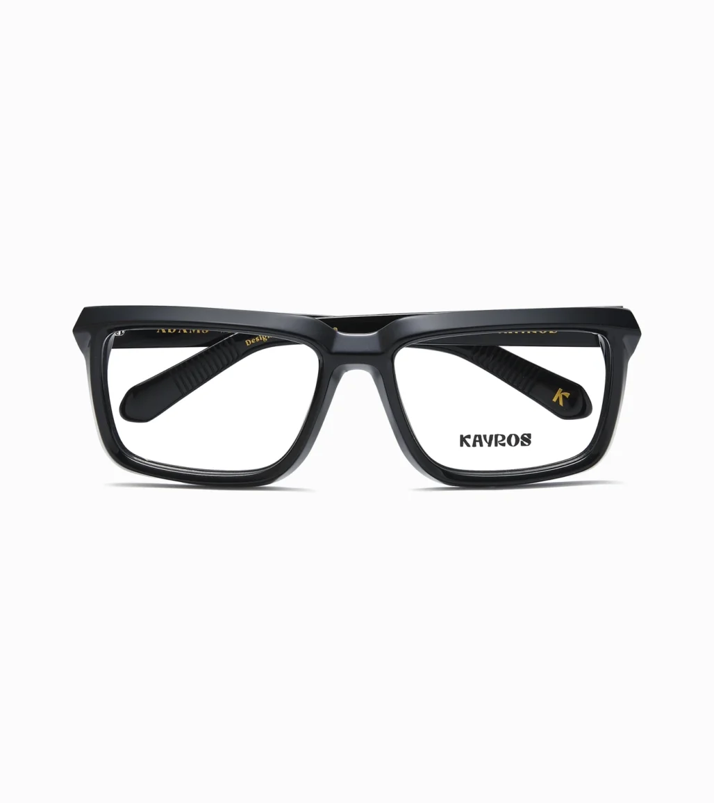 Gafas graduadas Kayros Adams Black - vista frontal