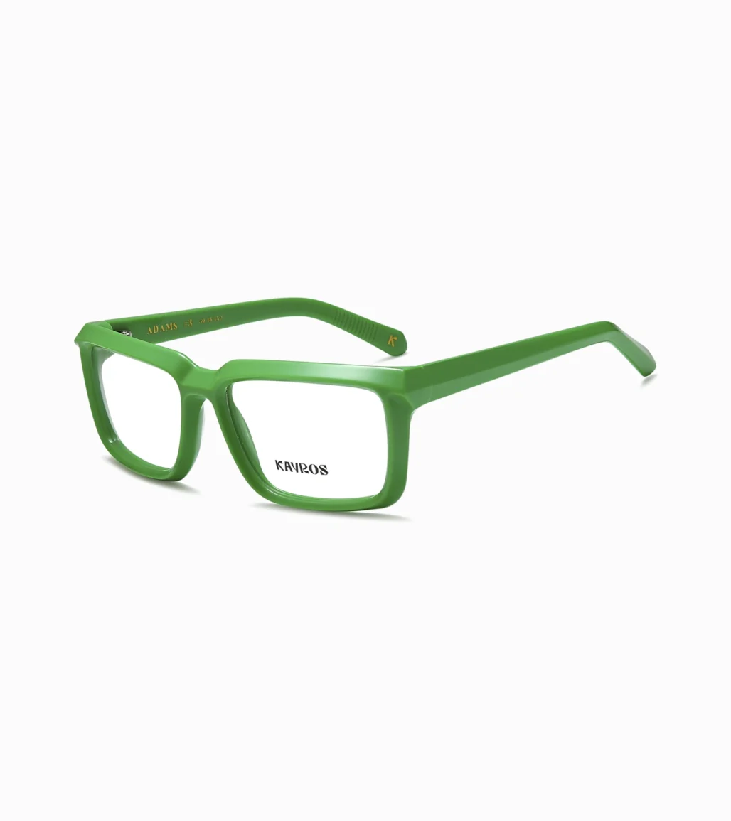 Gafas graduadas Kayros Adams Green - vista lateral