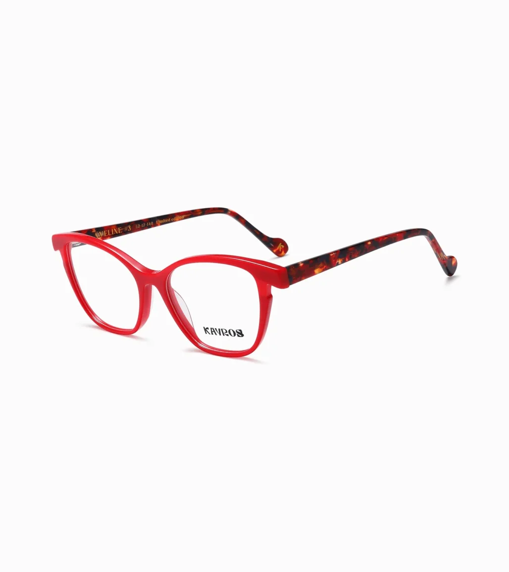 Gafas Kayros AVELINE RED en vista frontal