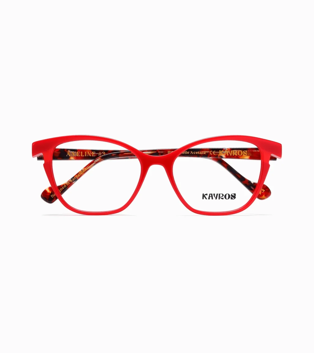 Gafas Kayros AVELINE RED en vista lateral