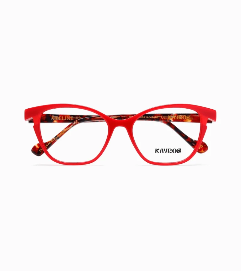 Gafas Kayros AVELINE RED en vista lateral