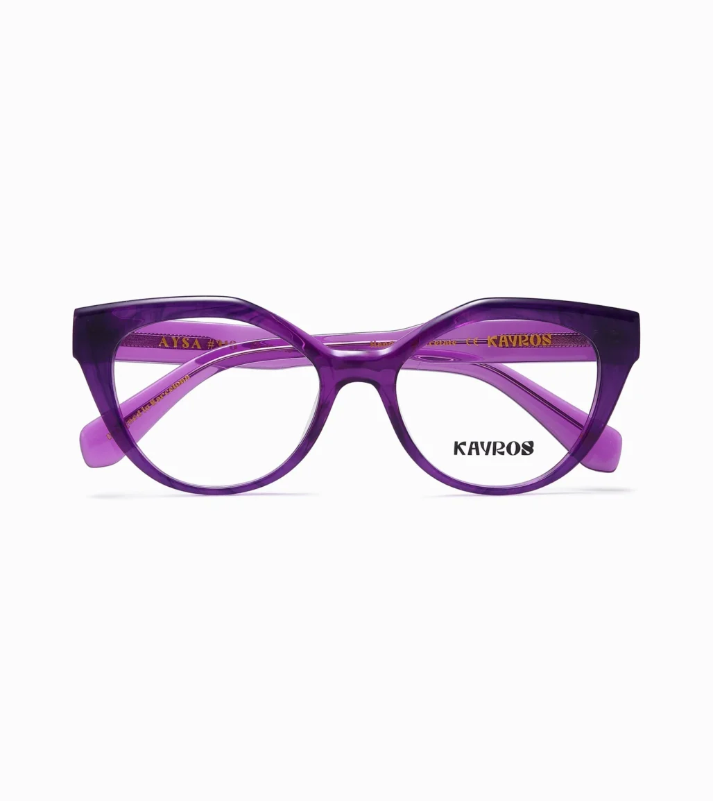 Gafas Kayros AYSA PURPLE en vista lateral
