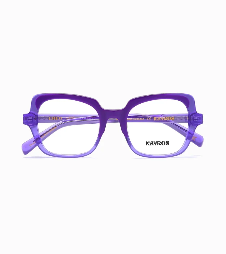 Gafas graduadas Kayros Coco Violet - vista frontal