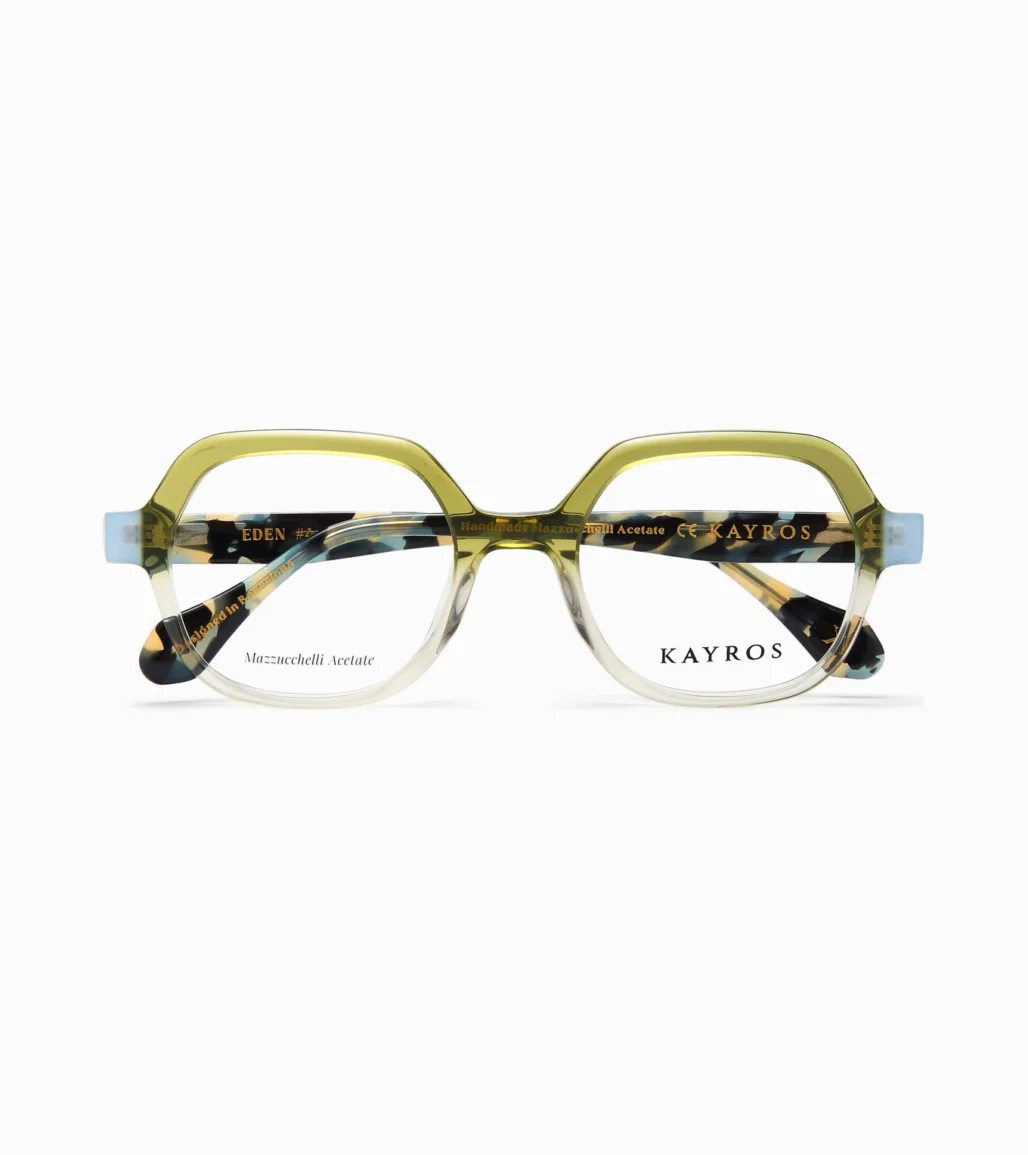 Gafas Kayros EDEN GREEN en vista lateral
