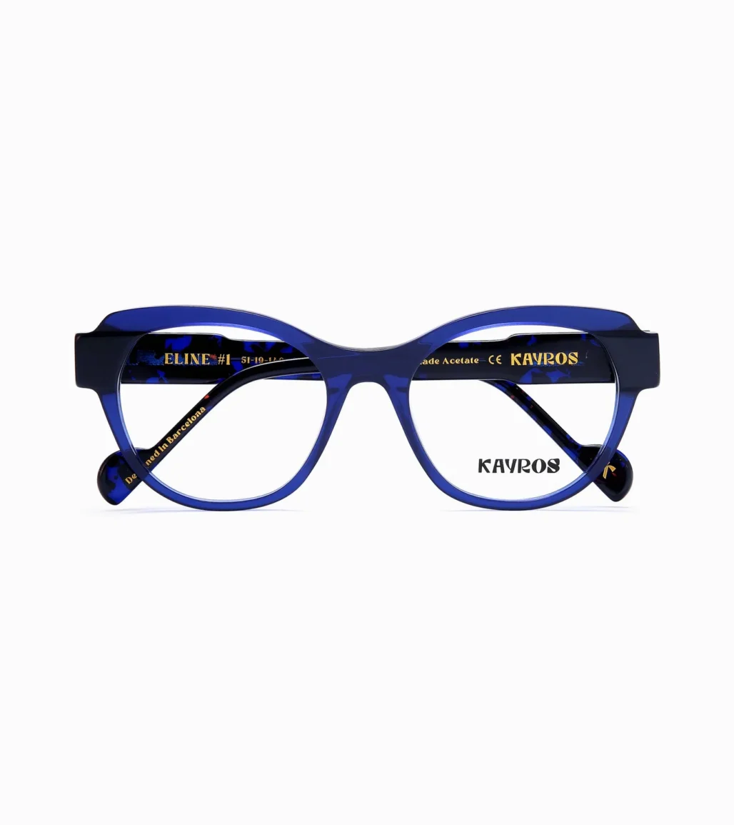 Gafas Kayros ELINE BLUE en vista lateral