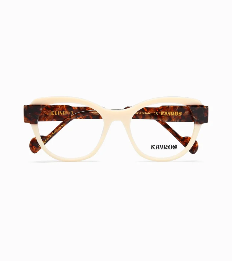 Gafas Kayros ELINE WHITE en vista lateral