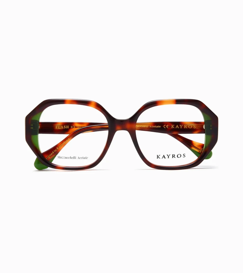 Gafas Kayros FLASH TORTOISE en vista lateral