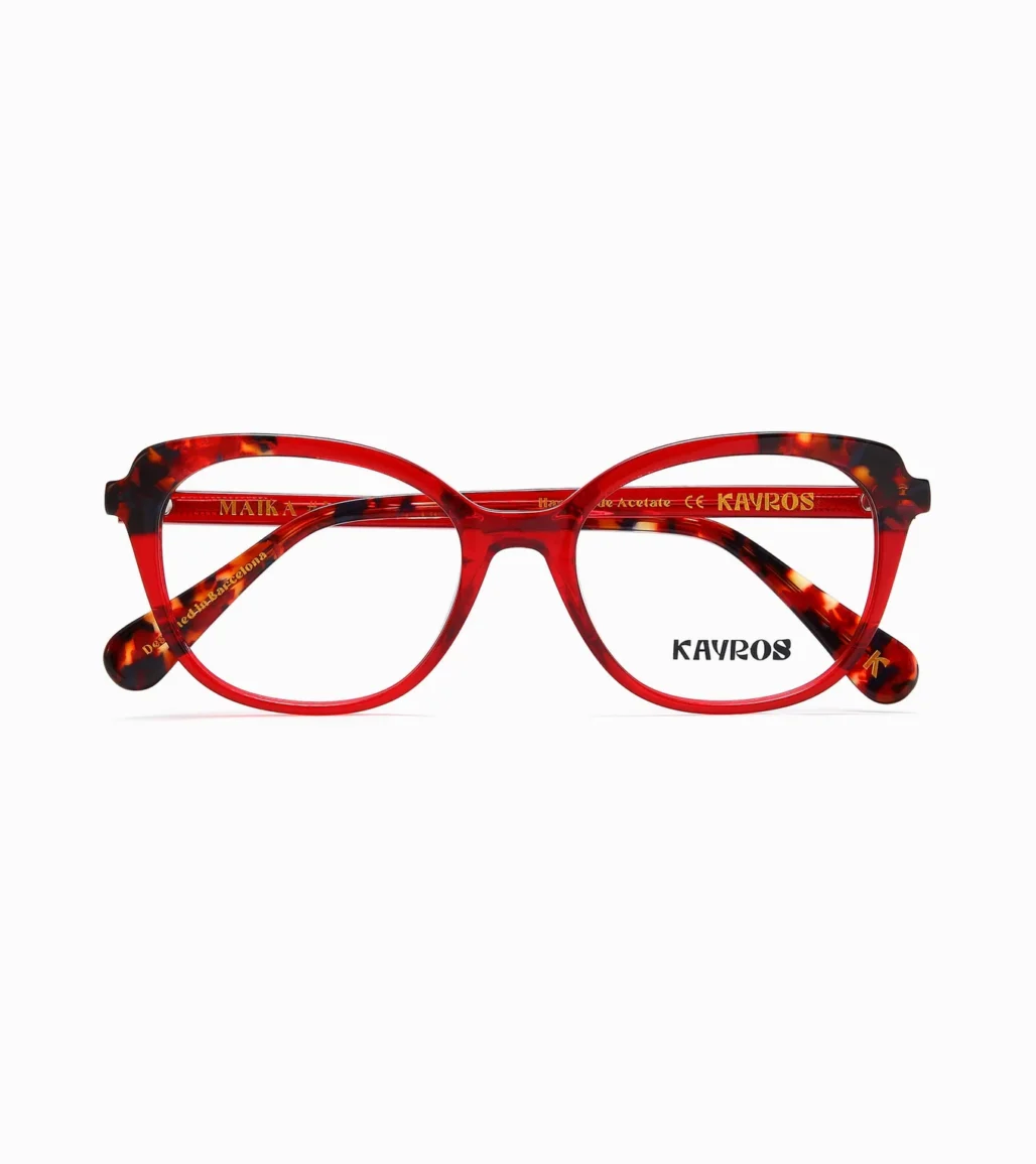 Gafas Kayros MAIKA RED en vista lateral