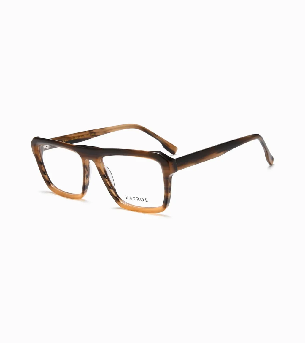 Gafas Kayros NORDAS BROWN en vista frontal