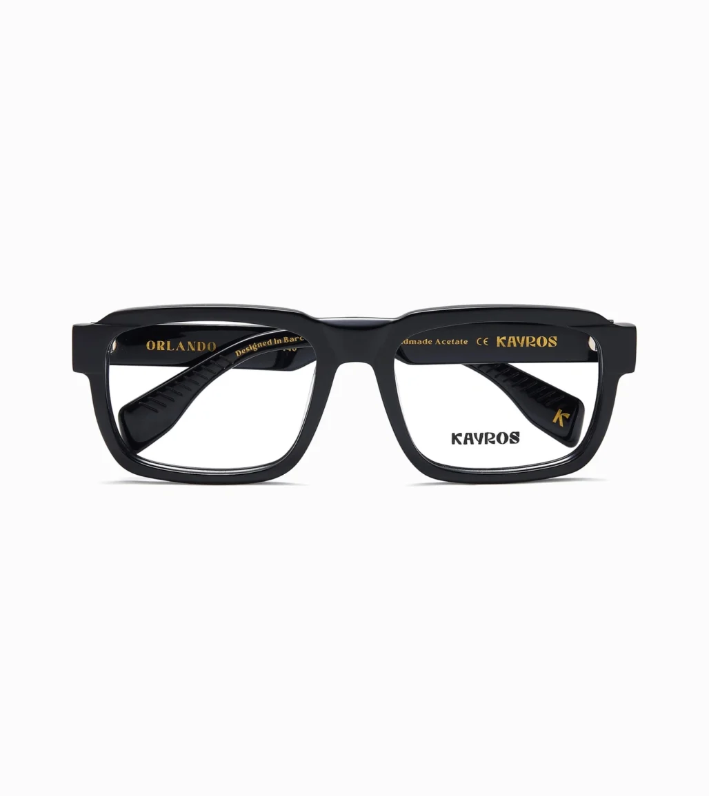Gafas graduadas Kayros Orlando Black - vista frontal