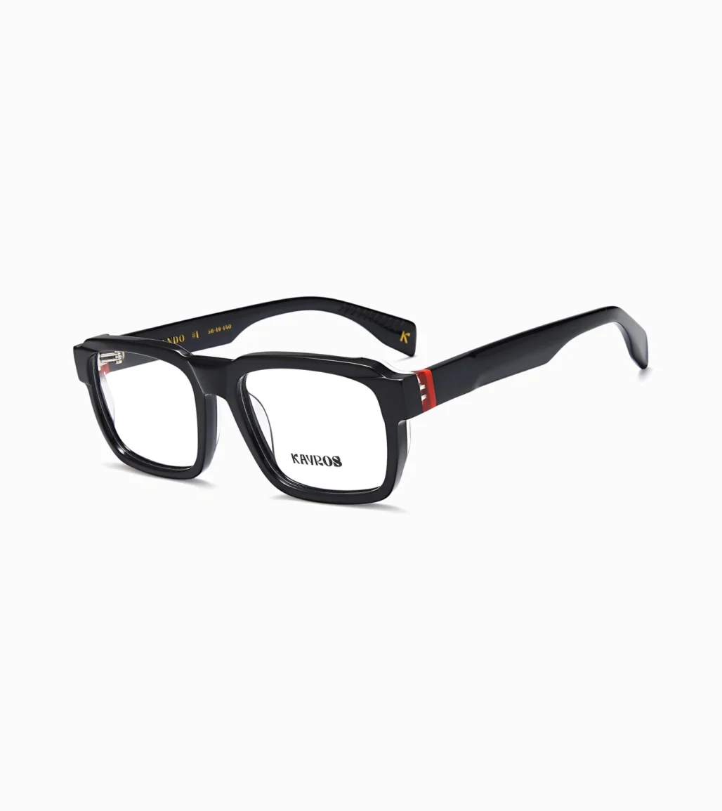 Gafas graduadas Kayros Orlando Black - vista lateral