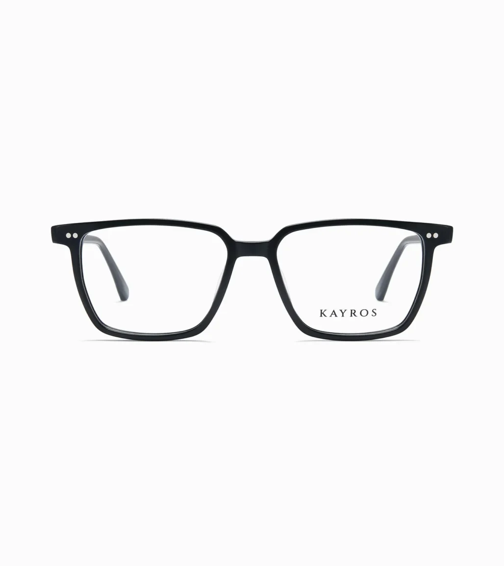 Gafas Kayros REMO BLACK en vista lateral