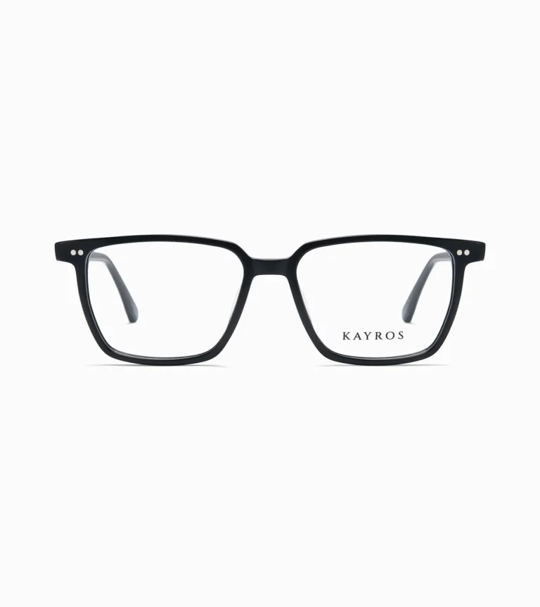 Gafas Kayros REMO BLACK en vista lateral