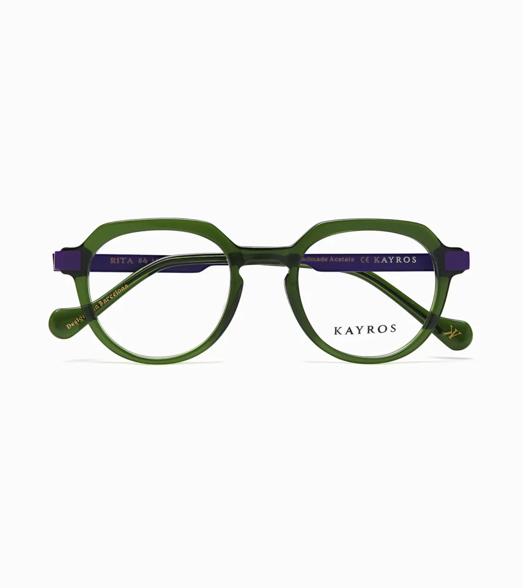Gafas Kayros RITA GREEN en vista lateral