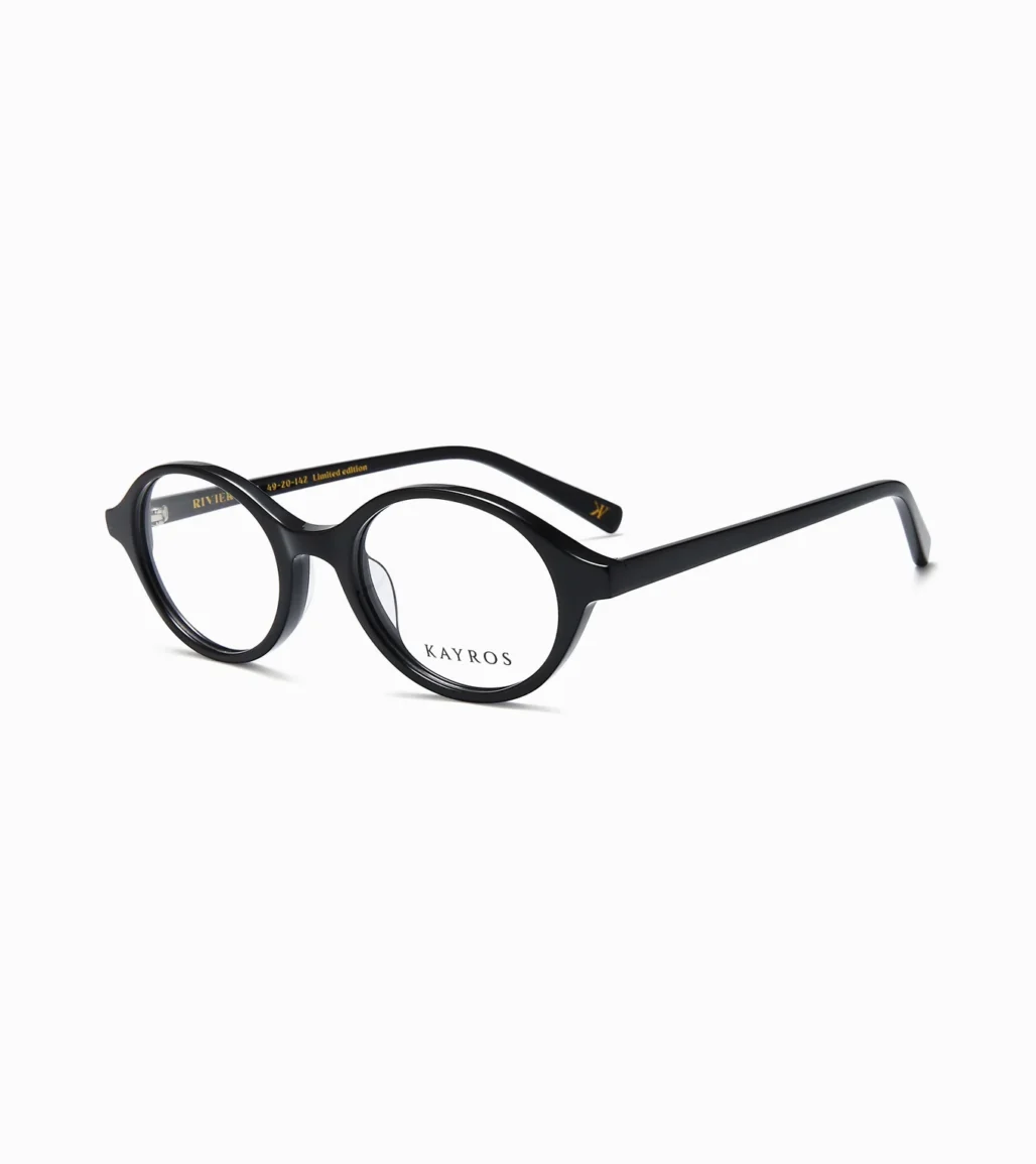 Gafas Kayros RIVIERA BLACK en vista frontal