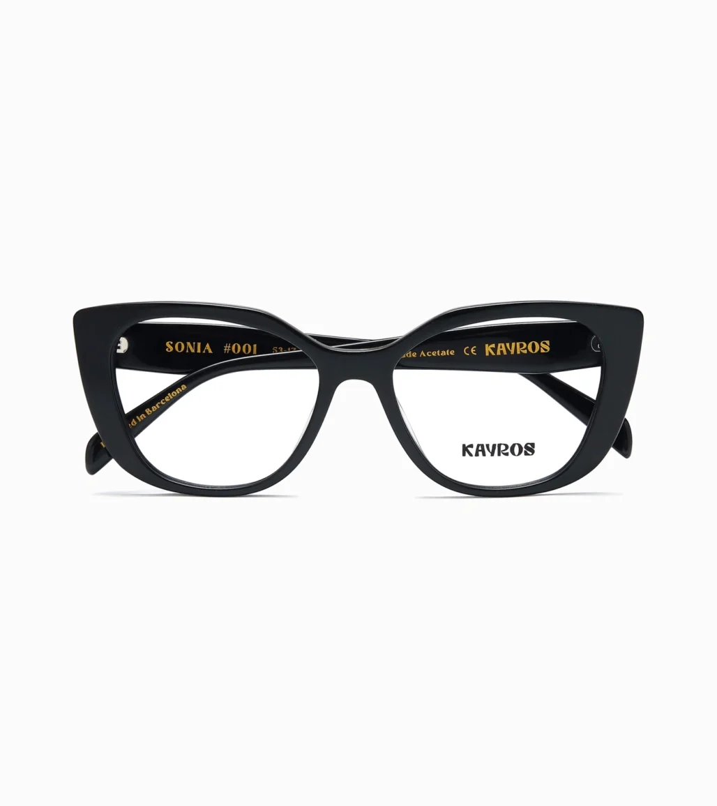 Gafas graduadas Kayros Sonia Black - vista frontal