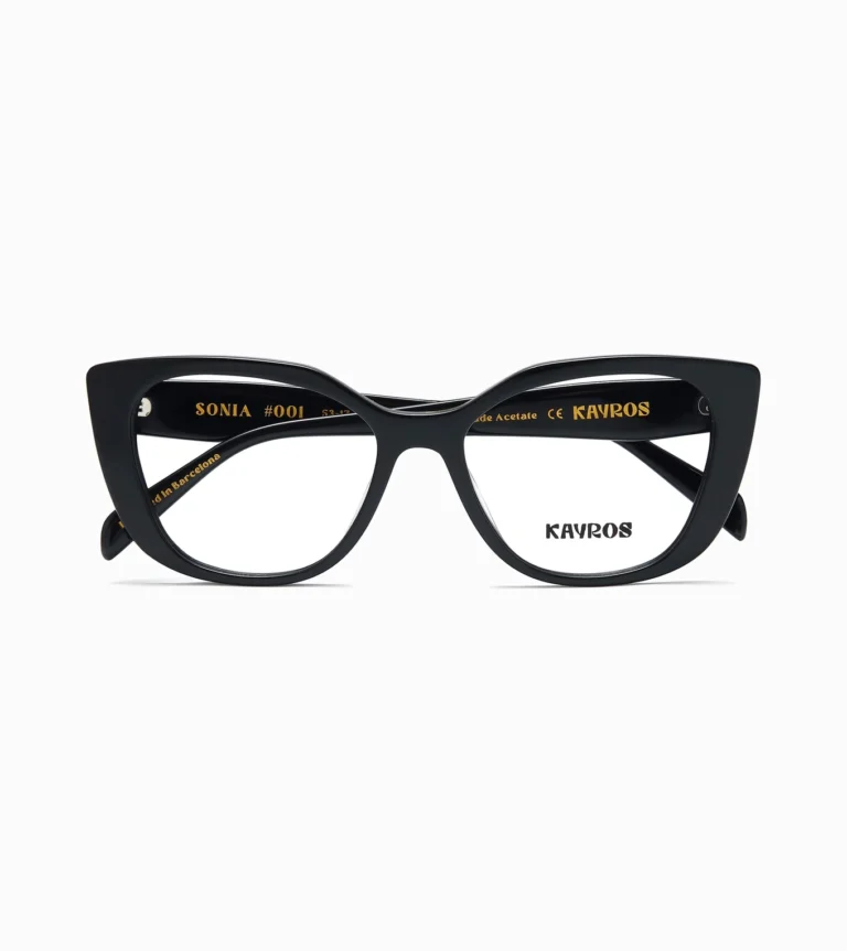 Gafas graduadas Kayros Sonia Black - vista frontal
