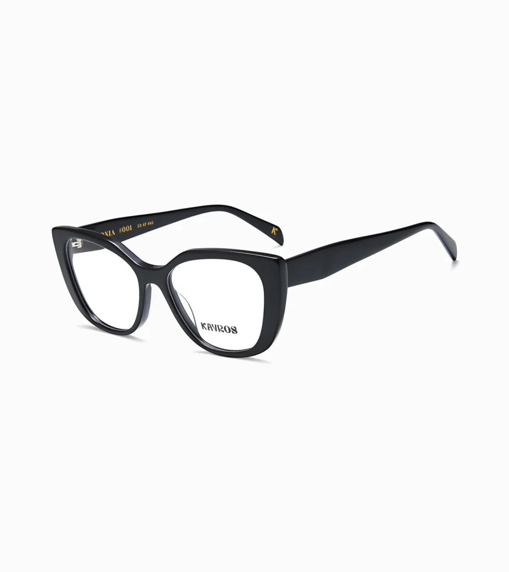 Gafas graduadas Kayros Sonia Black - vista lateral