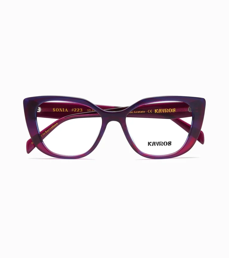 Gafas graduadas Kayros Sonia Violet - vista frontal