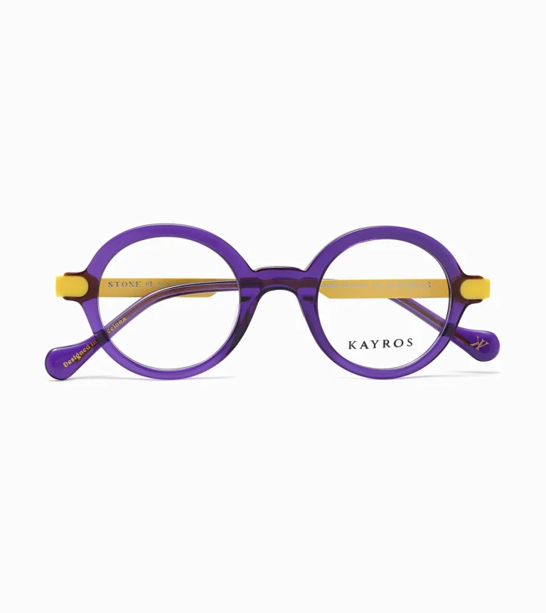 Gafas Kayros STONE PURPLE en vista lateral