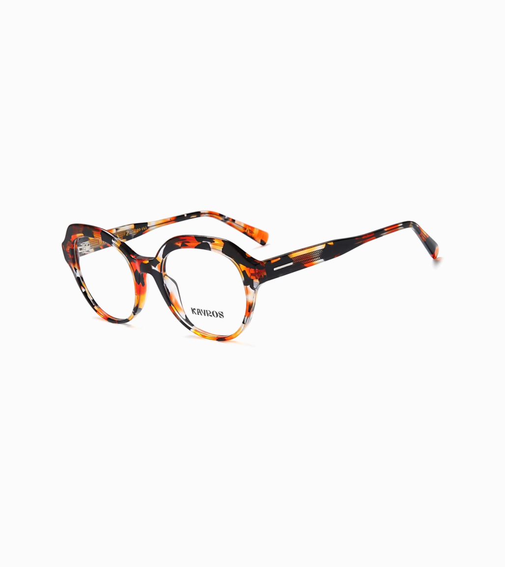 Gafas graduadas Kayros Bianca tortoise acetato lateral